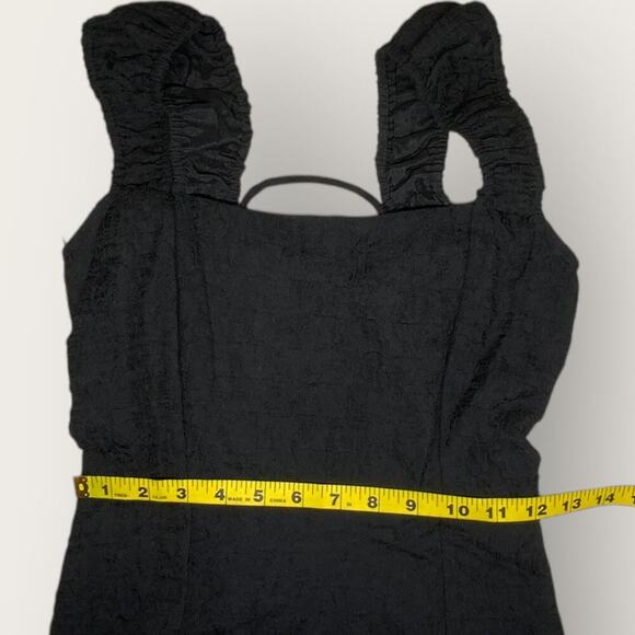 NWT | ASTR The Label | Lace-Up Back Midi Dress | Black | Size XS - Picture 11 of 14